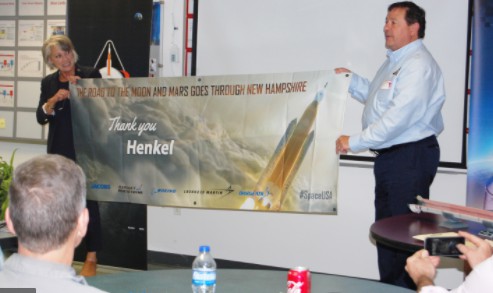 汉高在新罕布什尔天富测速州主持了NASA和Orbital ATK项目