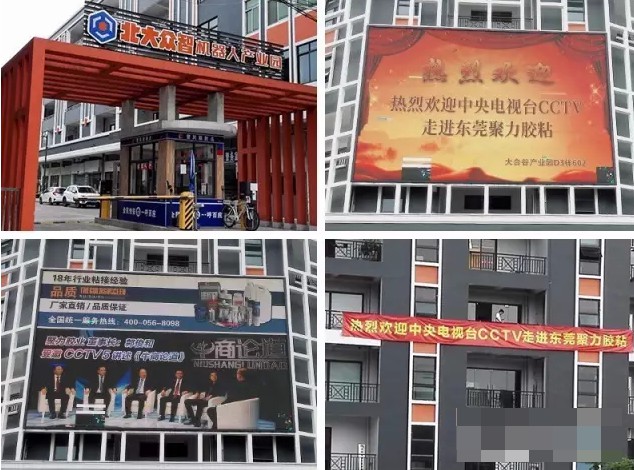 牛!聚力胶粘真的天富代理牛! CCTV《牛商论道》栏目摄制组走进东莞聚力胶粘